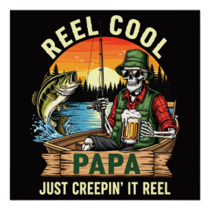 Richtig cooler Papa, der es richtig creepy macht Poster