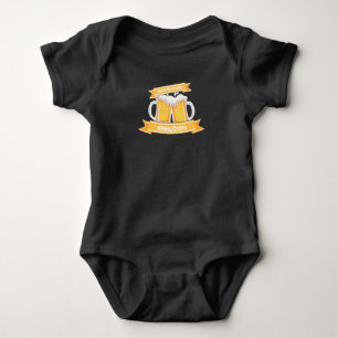 Richtig ein sauberes Drink Beer Funny Logo Baby Strampler