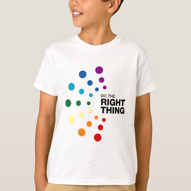 Richtig handeln (02) T-Shirt (Vorderseite)