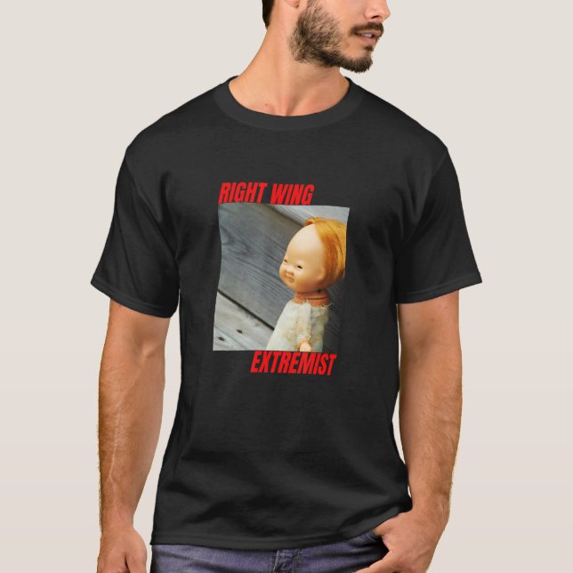 Richtige Extremismus-rechte Extremismus-Beängstige T-Shirt (Vorderseite)