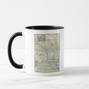 Richtige Karte von Dakota Tasse
