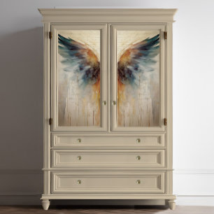 Richtiger Angel Wing Ethereal Abstrakter Impressio Seidenpapier