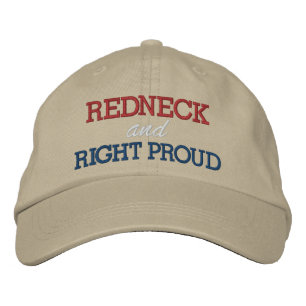 Richtiger, lauter Redneck Bestickte Baseballkappe