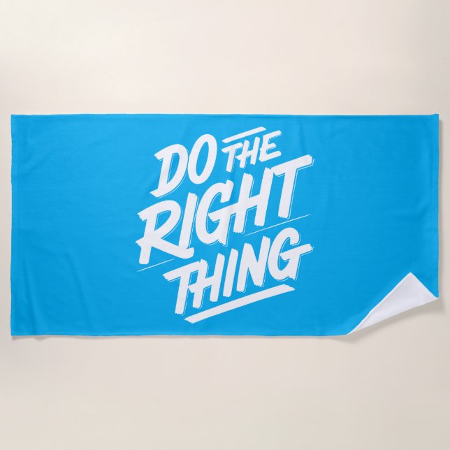 Richtiges 1 strandtuch (Vorderseite)