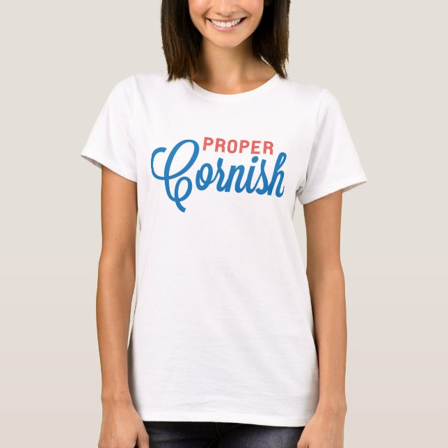 Richtiges kornisches T-Shirt (Vorderseite)