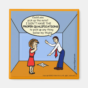 Richtiges Qualifikationen ~ unglaublich witzig Magnet