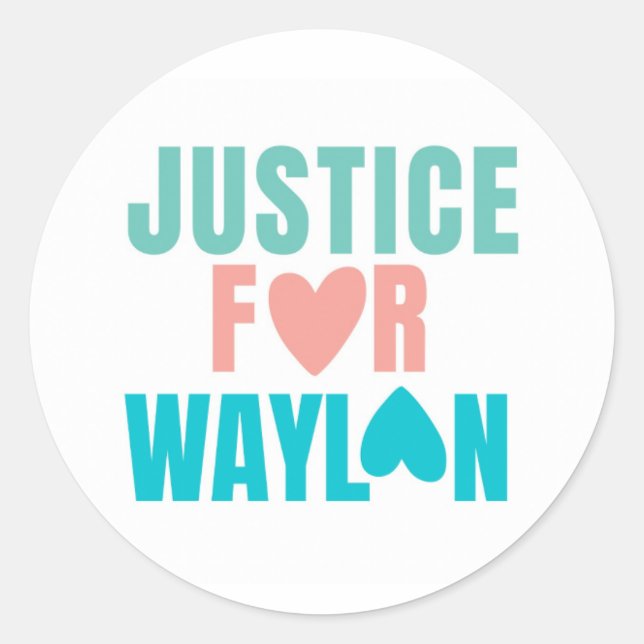 Richtigkeit für Waylon-Aufkleber Runder Aufkleber (Vorderseite)