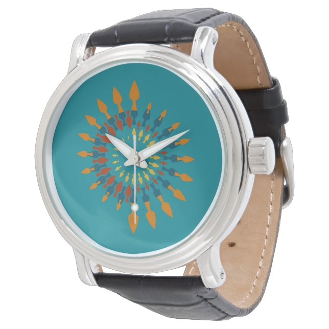 Richtung Armbanduhr (Schrägansicht)