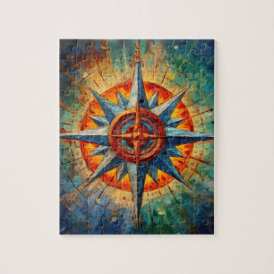 Richtung im Chaos (Kompassrose)