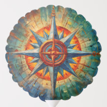 Richtung im Chaos (Kompassrose)
