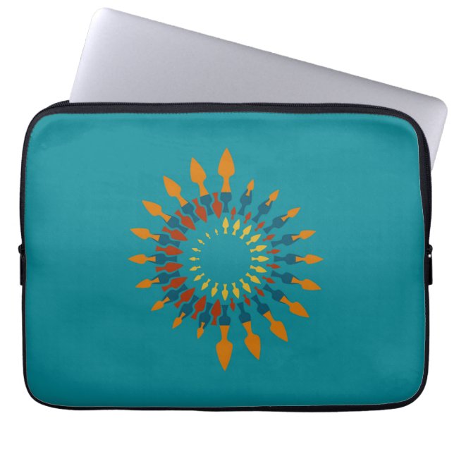 Richtung Laptopschutzhülle (Vorderseite)