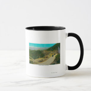 Richtung Piru Canyon Ridge Route, CA Tasse