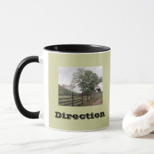Richtung Tasse
