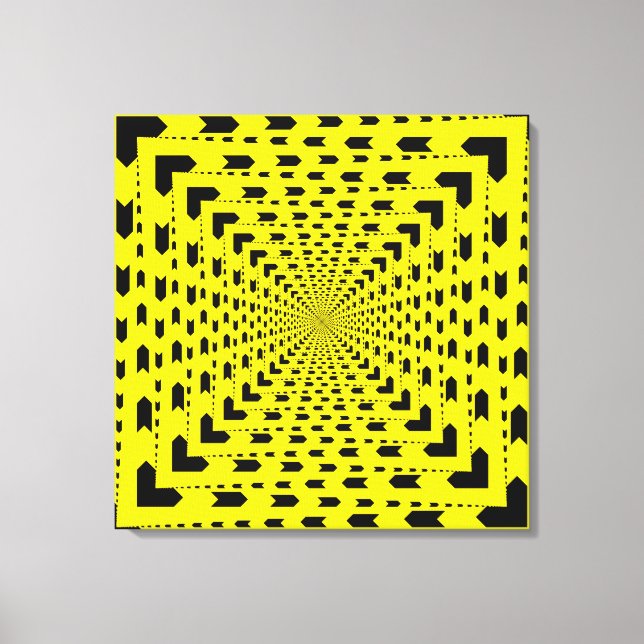 Richtung überall leinwanddruck (Vorderseite)