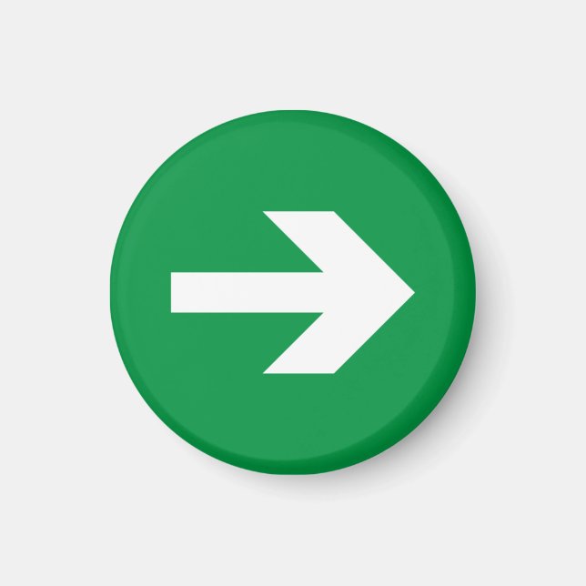 Richtungspfeil Magnet (Vorne)