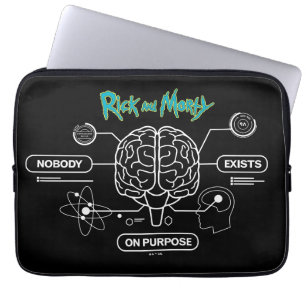 RICK AND MORTY™ Backup-Gehirn herunterladen Laptopschutzhülle