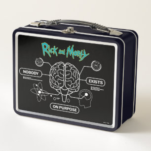 RICK AND MORTY™ Backup-Gehirn herunterladen Metall Brotdose