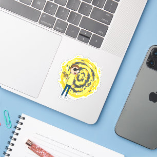 RICK AND MORTY™ Böser Morty Portal Aufkleber