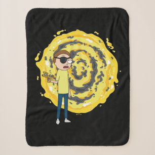 RICK AND MORTY™ Böser Morty Portal Sherpadecke