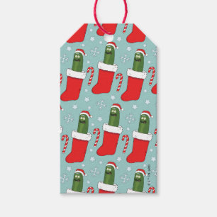 Rick and Morty   Christmas Pickle Rick Pattern Geschenkanhänger