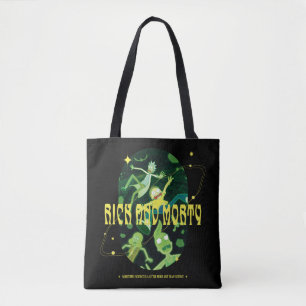 Rick and Morty Falling Quote Abzeichen Tasche