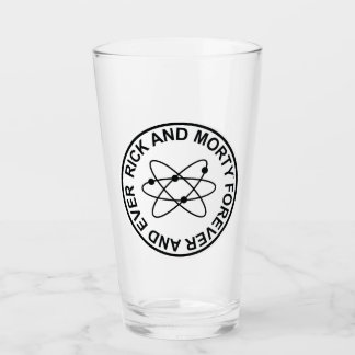 Rick and Morty Forever and Ever Atomic Abzeichen Glas