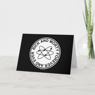 Rick and Morty Forever and Ever Atomic Abzeichen Karte