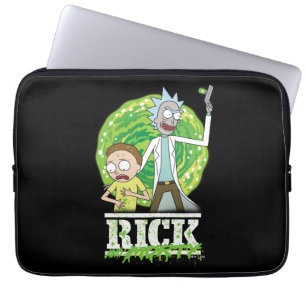 RICK AND MORTY™   Grüner Spritzer Laptopschutzhülle