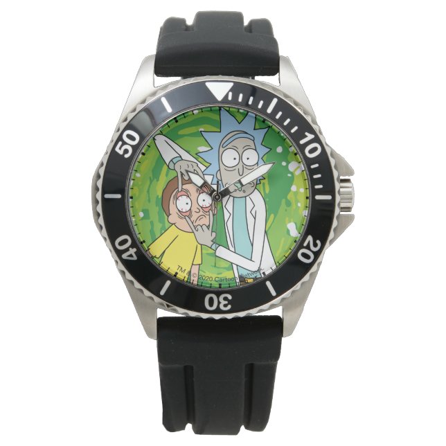 RICK AND MORTY™ Look At Armbanduhr (Vorderseite)