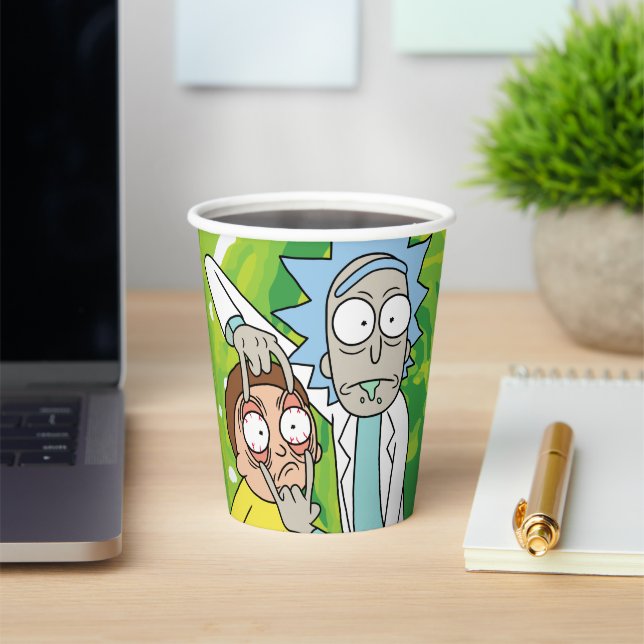 RICK AND MORTY™ Look At Pappbecher (InSitu)