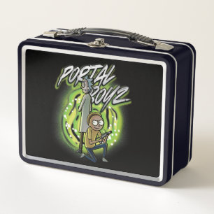 Rick and Morty - Portal Boyz Metall Brotdose