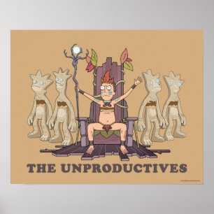 RICK AND MORTY™ The Unproductives Poster