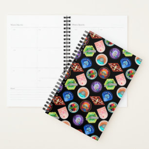 RICK ET MORTY™ Motif des patchs d'espace exter