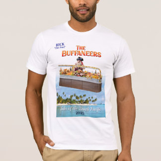 Rick Ewells exklusives "Buffaneers"-Design T-Shirt