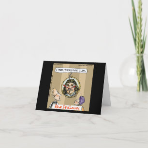 Rick London Cartoons Lustig Descartes Uhr Dankeskarte