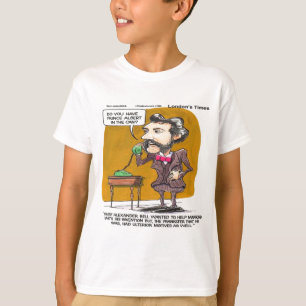 Rick London Funny Alexander Bell Phone Prank T-Shirt
