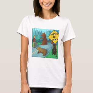 Rick London Funny Bears mit Watches Comic T-Shirt
