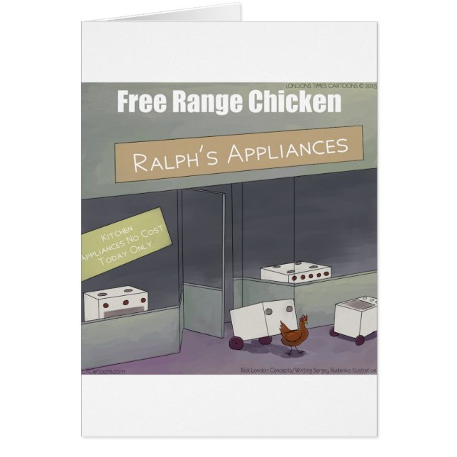 Rick London Funny Free Range Chicken (Vorne)