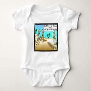 Rick London Funny Optometrist Illusion Baby Strampler