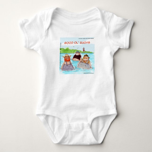 Rick London Good Ol'Buoys Funny Comic Baby Strampler (Vorderseite)