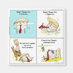Rick London "Humpty Trumpty" Lustige Geschenke Magnet
