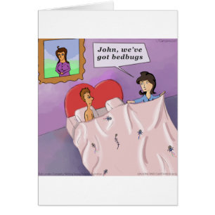 Rick London Lustige Bettwanzen Cartoon