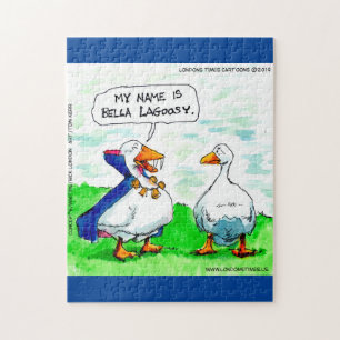 Rick London Lustige Gans Vampir mit Glocken