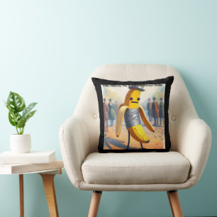 Rick London Lustige Klebeband-Bananen-Kunst Kissen