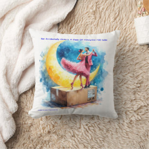 Rick London Pink Himalayan Salsa Funny Kissen