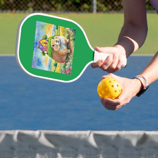 Rick London Prairie Dog Life Comic Pickleball Schläger (InSitu)