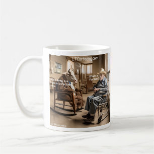 Rick London Ruhestand Far Side Kuh mag es zu prahl Kaffeetasse
