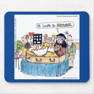 Rick London So Natürlich Beerdigung Lustiger Alter Mousepad