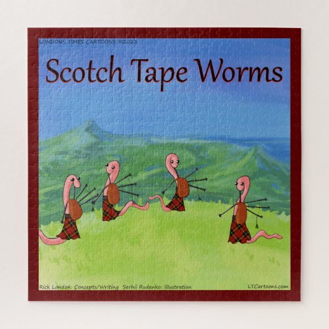Rick London Worms from Scotland Funny (Vertikal)