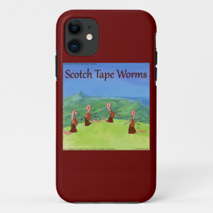 Rick London Würmer aus Schottland Lustig Case-Mate iPhone Hülle